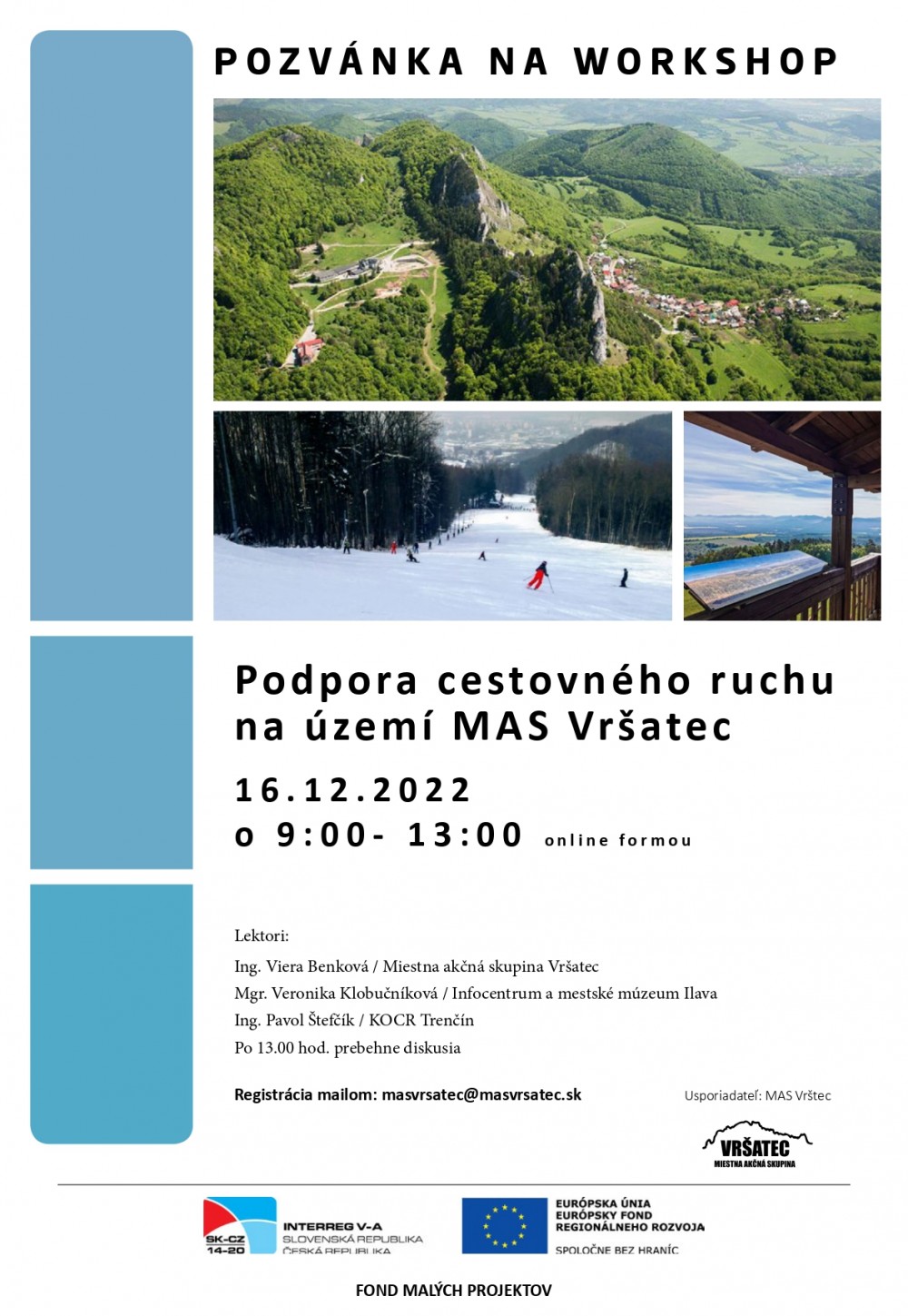 Kúzlo príbehov: Online workshop Podpora cestovného ruchu na území MAS Vršatec