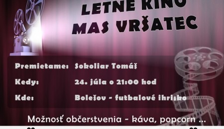 Letné kino MAS Vršatec  v Bolešove