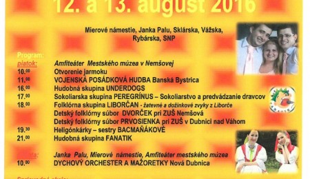 21. Nemšovsý jarmok