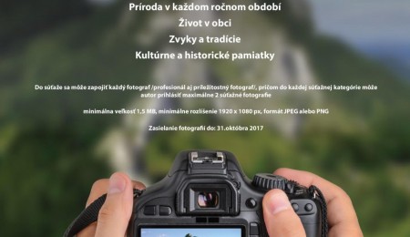 Vyhlásenie súťaže MAS Vršatec v objektíve 2017