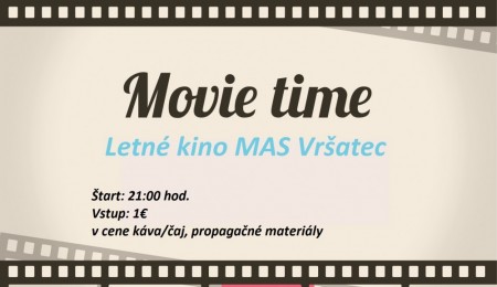 Letné kino MAS Vršatec 2017