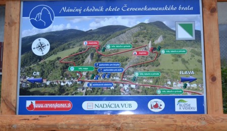 Náučný chodník okolo Červenokamenského brala
