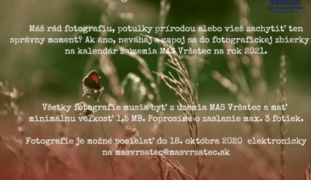 Fotografická zbierka na kalendár 2021
