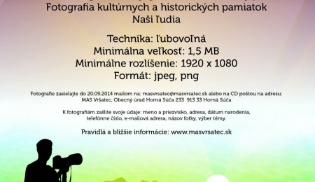 Vyhlásenie súťaže MAS Vršatec v objektíve III.