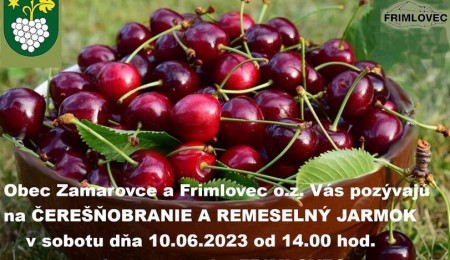 Čerešňobranie v Zamarovciach