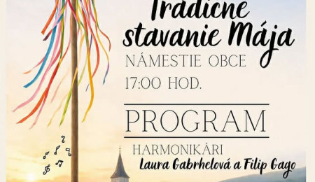 Tradičné stavanie mája v Dolnej Súči