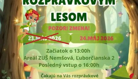 Rozprávkový les 2026