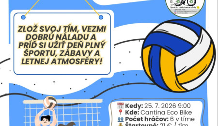 Volejbalový turnaj  v Cantina eco Bike