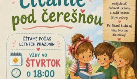 Letné čítanie pod čerešňou