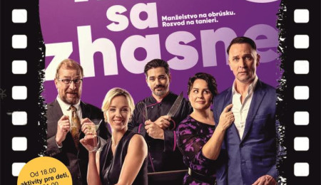 letné kino v Klobušiciach: Keď sa zhasne